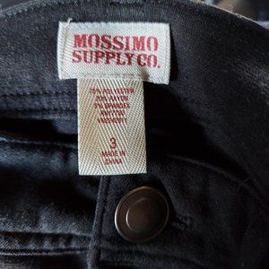 MOSSIMO  Black Stretch Jegging size 3